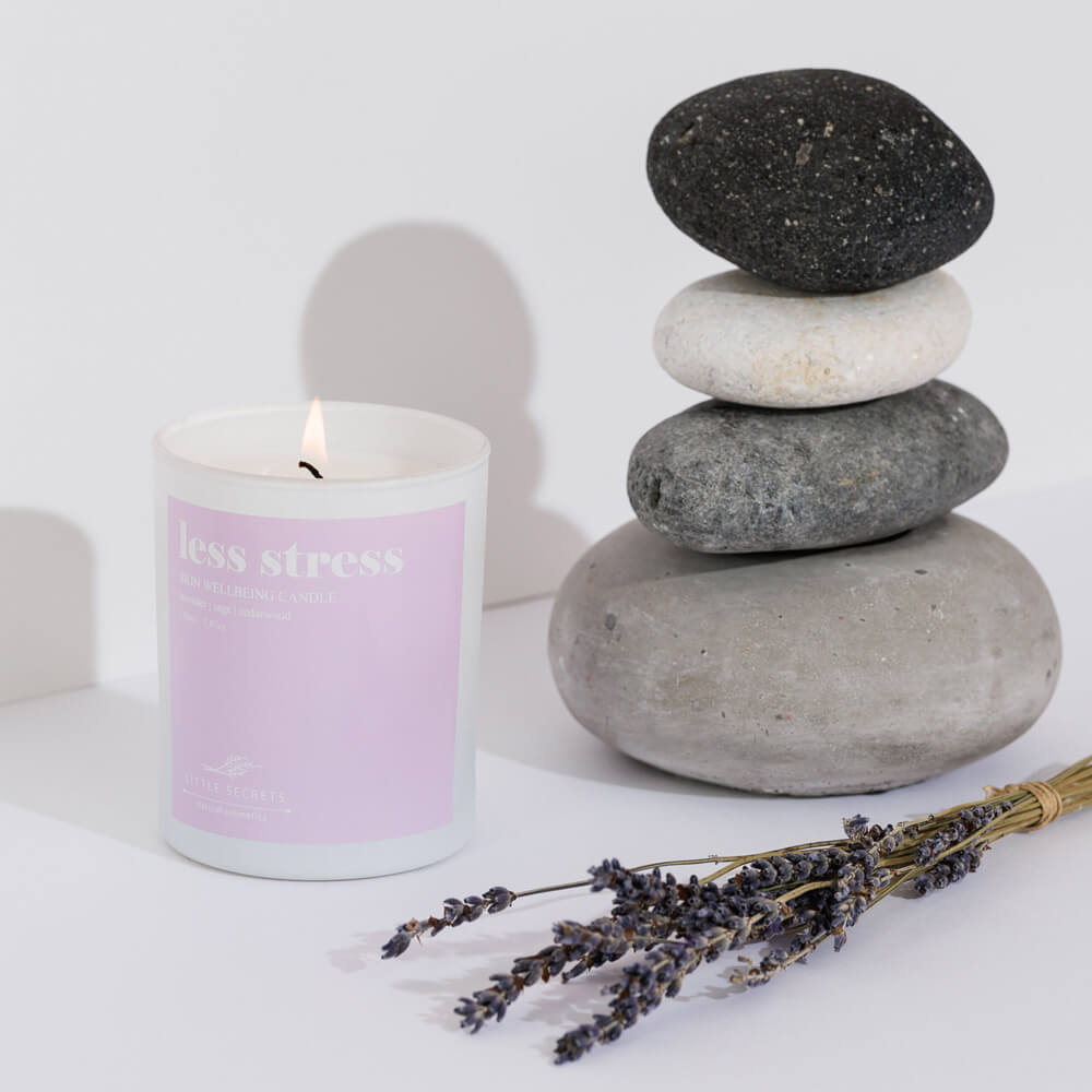 Little Secrets Less Stress Skin Wellbeing Candle